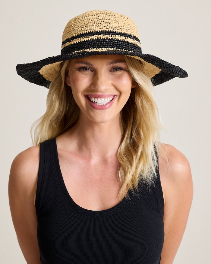 Crochet Raffia Sun Hat