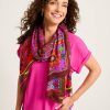 Tile Patch Wrap Scarf