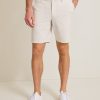 Nova Wave Stretch-Seersucker Sand Stripe 9-Inch Shorts