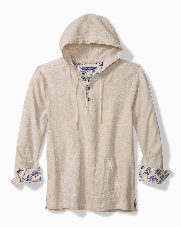 Big & Tall Desert Riviera Linen Baja Hoodie