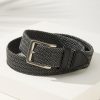 Two-Tone Stretch Webbed Belt