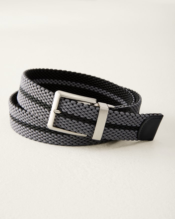 Reversible Stretch Webbed Belt
