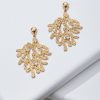 Coral Isles Statement Drop Earrings