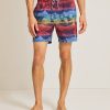 Big & Tall Naples Corsica Coast Swim Trunks