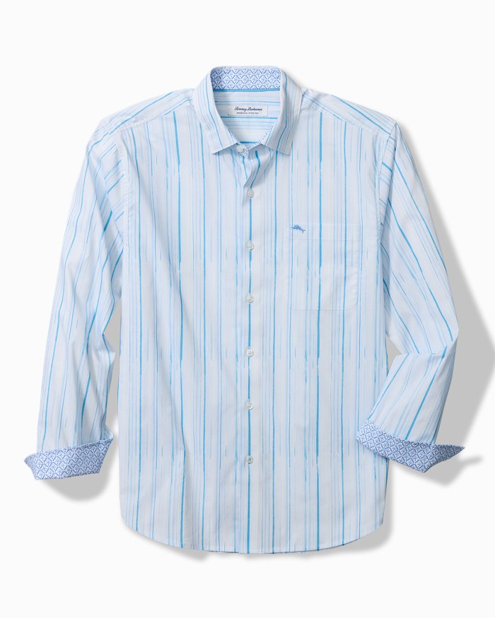 Sarasota Stretch Trickle Stripe IslandZone® Shirt