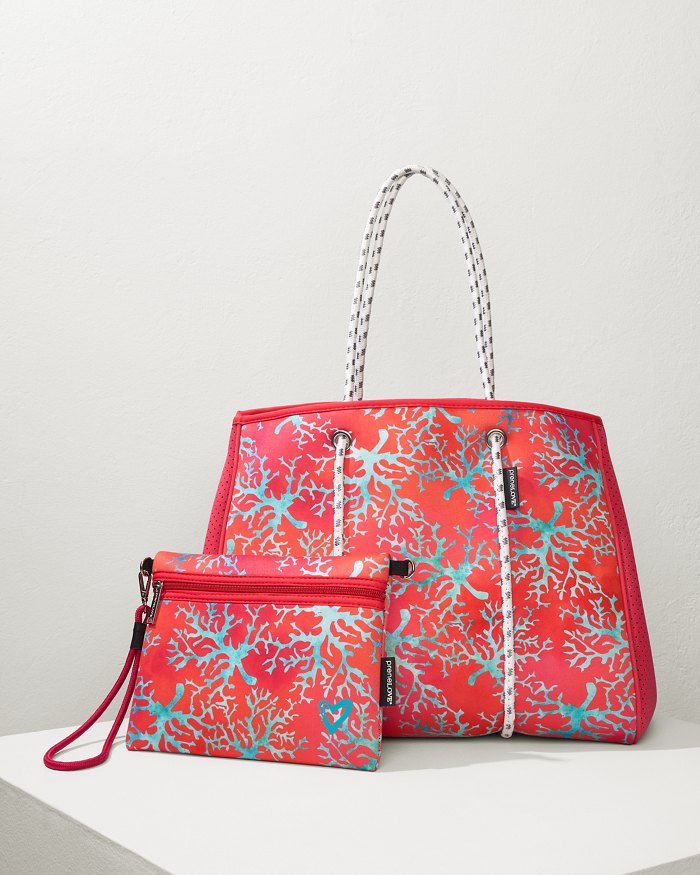 Botanical Neoprene Tote