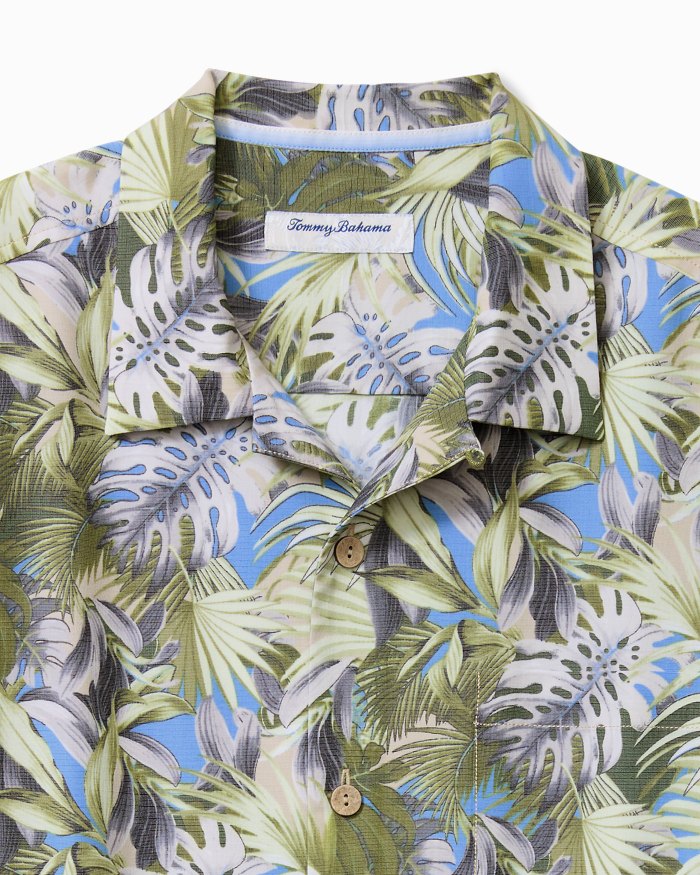 Big & Tall Coastal Ease Jungle Canopy IslandZone® Camp Shirt