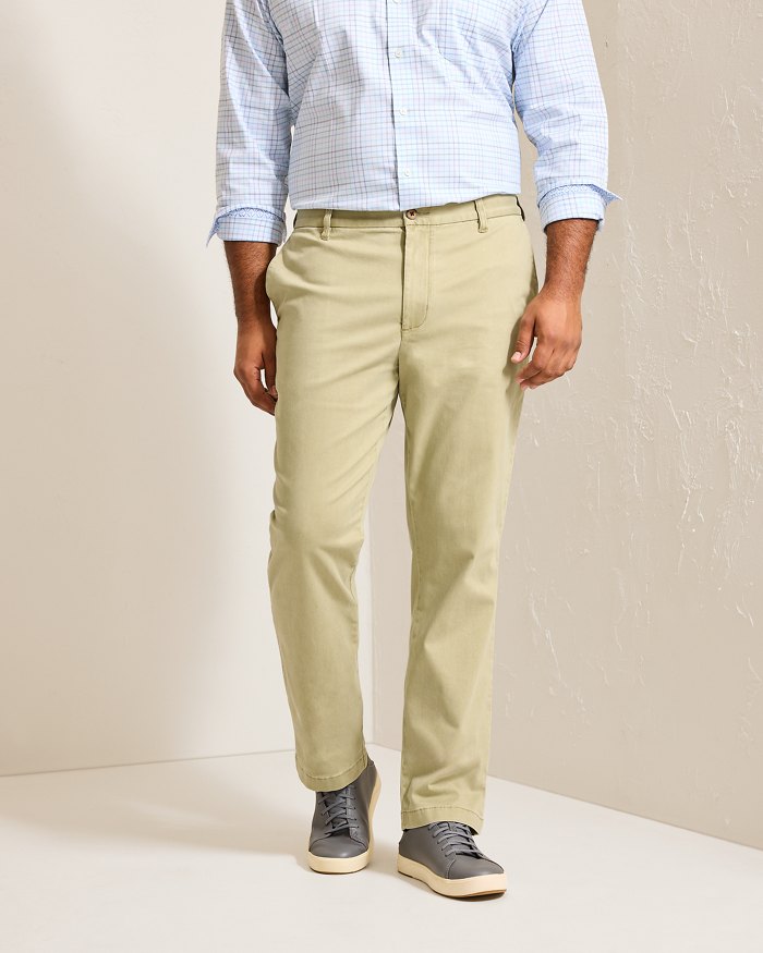 Big & Tall Boracay Flat-Front Chino Pants