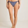 Coastline Stripe Reversible String Bikini Bottoms