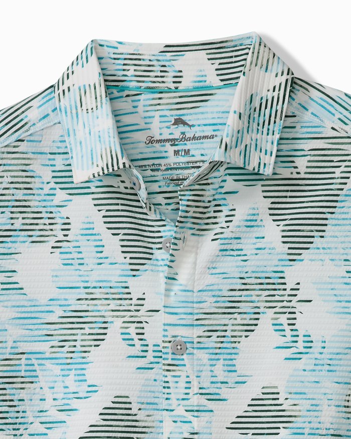 Costa Wave Allegro Fronds IslandZone® Camp Shirt