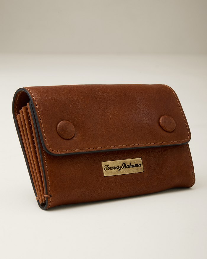 Leather Accordion Card Case