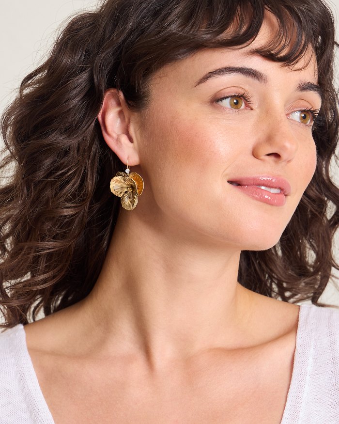 Flora Isles Flower Statement Earrings