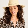 Packable Fringed Continental Hat