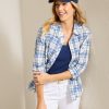 Ocean Madras Long-Sleeve Shirt