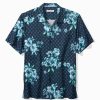 Big & Tall Medallion Blooms IslandZone® Camp Shirt