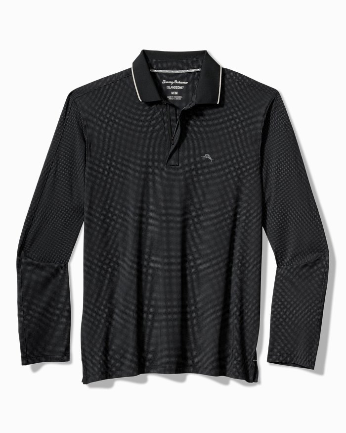 Big & Tall Palm Desert Fairway IslandZone® Long-Sleeve Polo