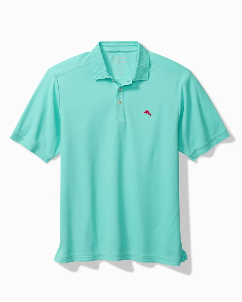 The Emfielder IslandZone® Polo - Blue Swell