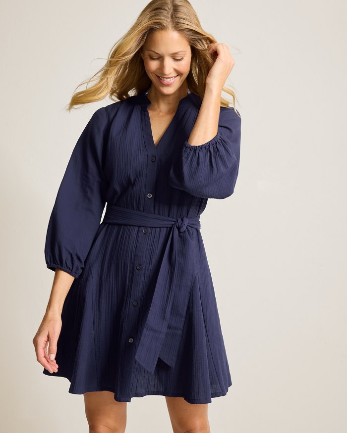 Bali Breeze Coverup Shirt Dress