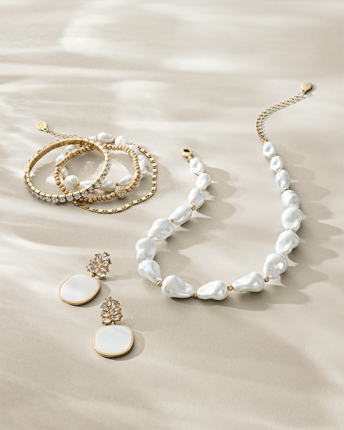 Pearl Island Beaded Bracelet Set