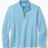 Big & Tall Flip Coast Reversible Half-Zip Sweatshirt
