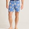 Naples Gingham Palms 6-Inch Swim Trunks