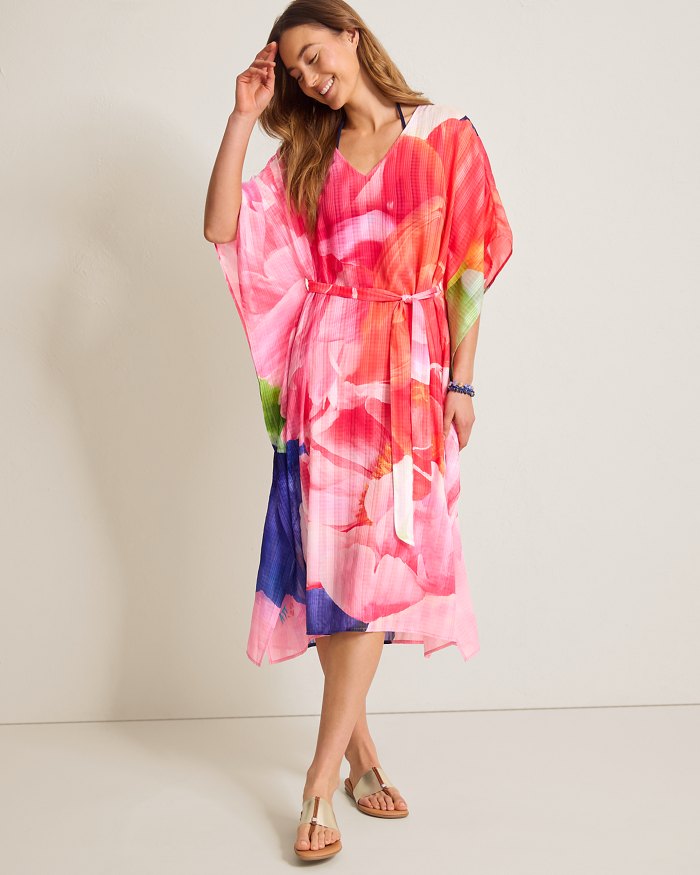 Penney Blooms Beach Caftan