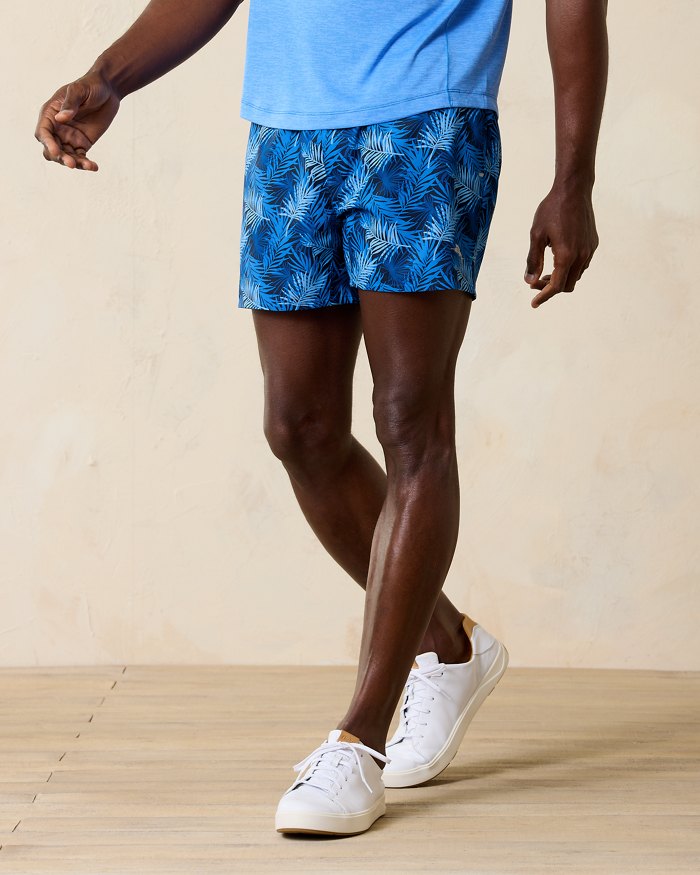 Maui Breaker Palm Route IslandZone® 5-Inch Hybrid Shorts