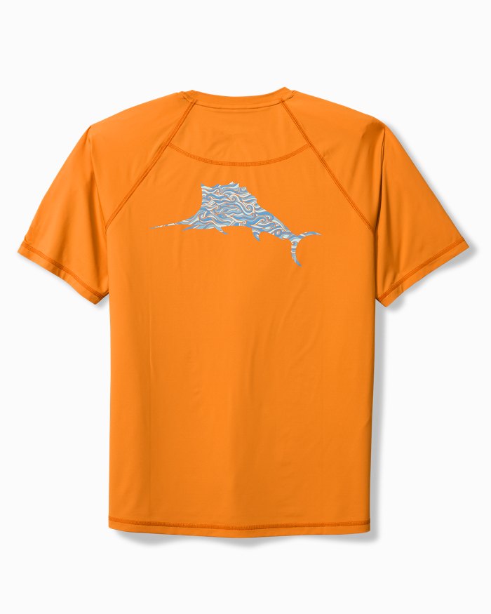 Chill Time Surf IslandZone® Short-Sleeve Rash Guard