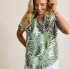 Leaf of Luxury Silk Camp Shirt