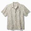 Big & Tall Palm Haven Silk Camp Shirt