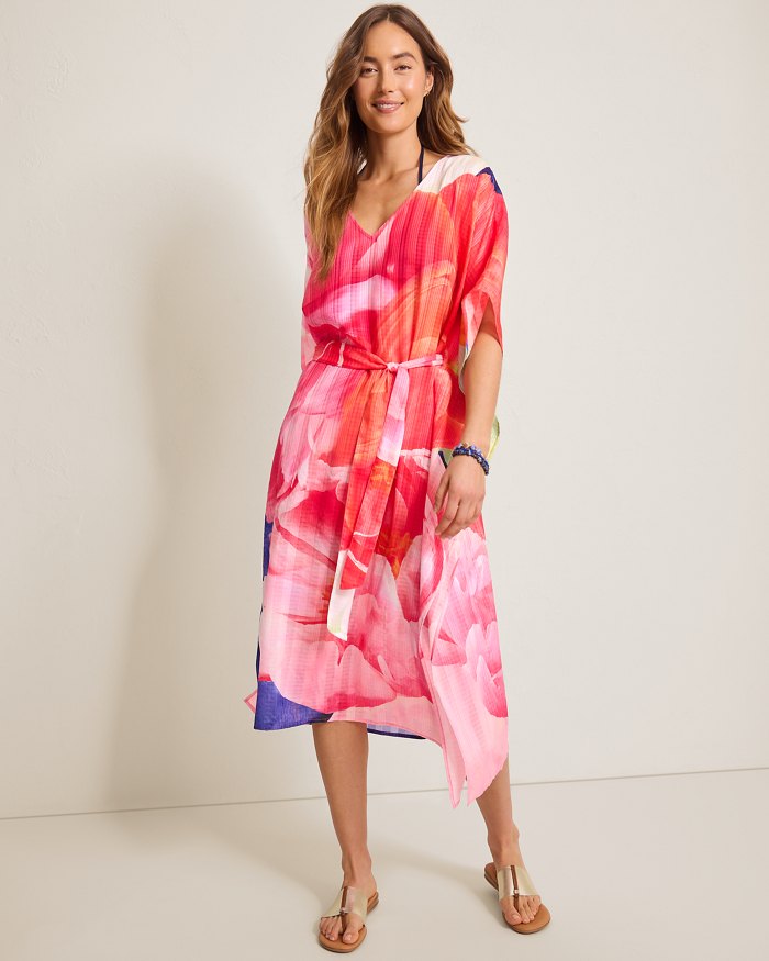 Penney Blooms Beach Caftan