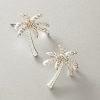 Lagoon Palm Tree Stud Earrings
