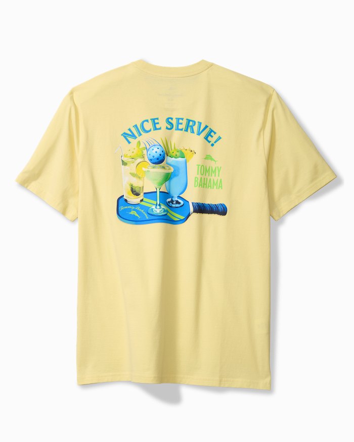 Nice Serve Graphic Pocket T-Shirt