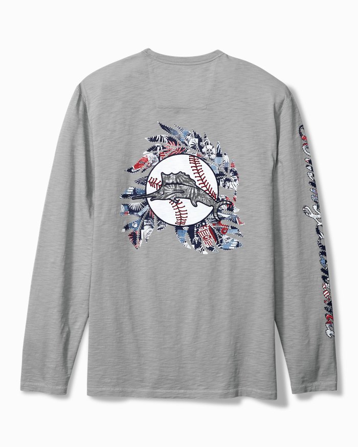 MLB® Tropic Curveball Long-Sleeve Lux T-Shirt