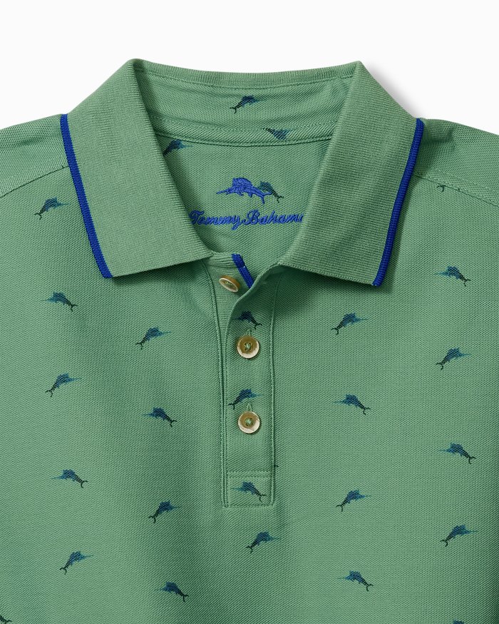 Big & Tall Marlin Vibes IslandZone® Polo