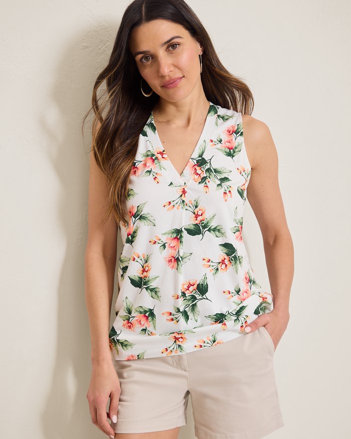 Kauai Florentina Flourish Tank Top