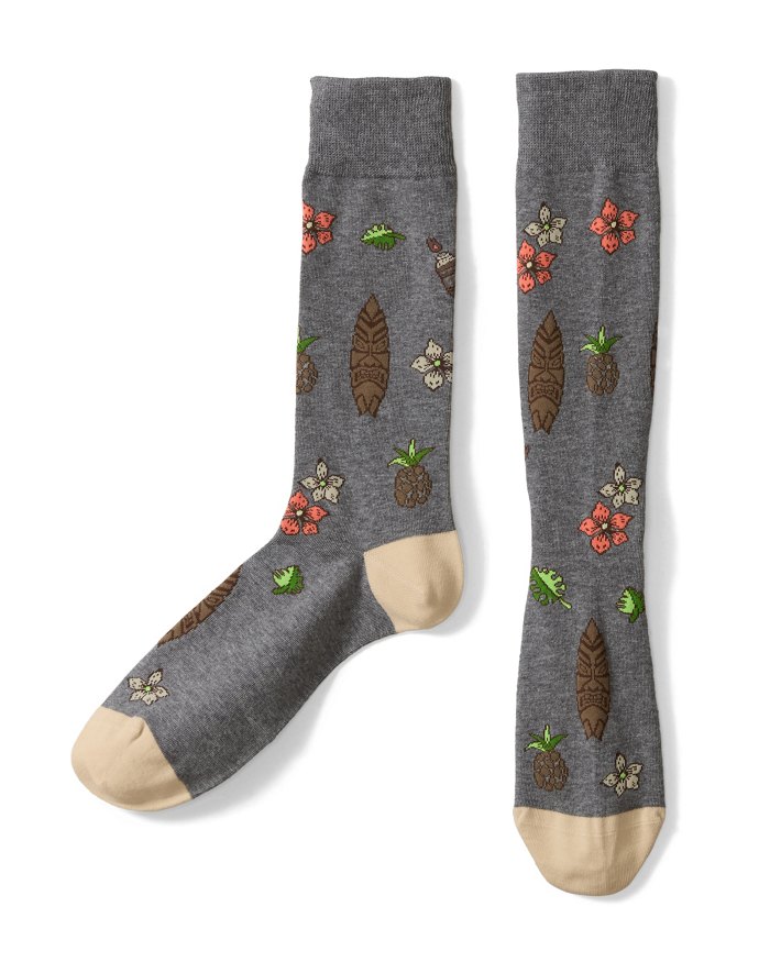 Get Tiki With It Socks