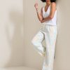 Two Palms Paradiso Petals High-Rise Linen Easy Pants