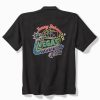 Big & Tall Vegas State of Mind Silk Camp Shirt