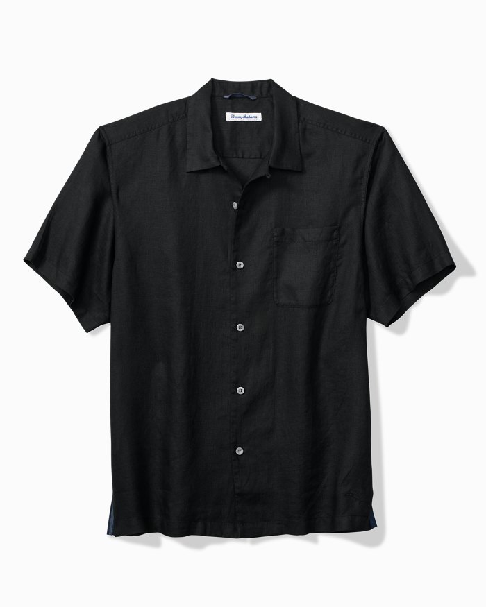Big & Tall Desert Riviera Linen Camp Shirt
