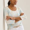 Ashby Isles Paradiso Petals 3/4-Sleeve T-Shirt