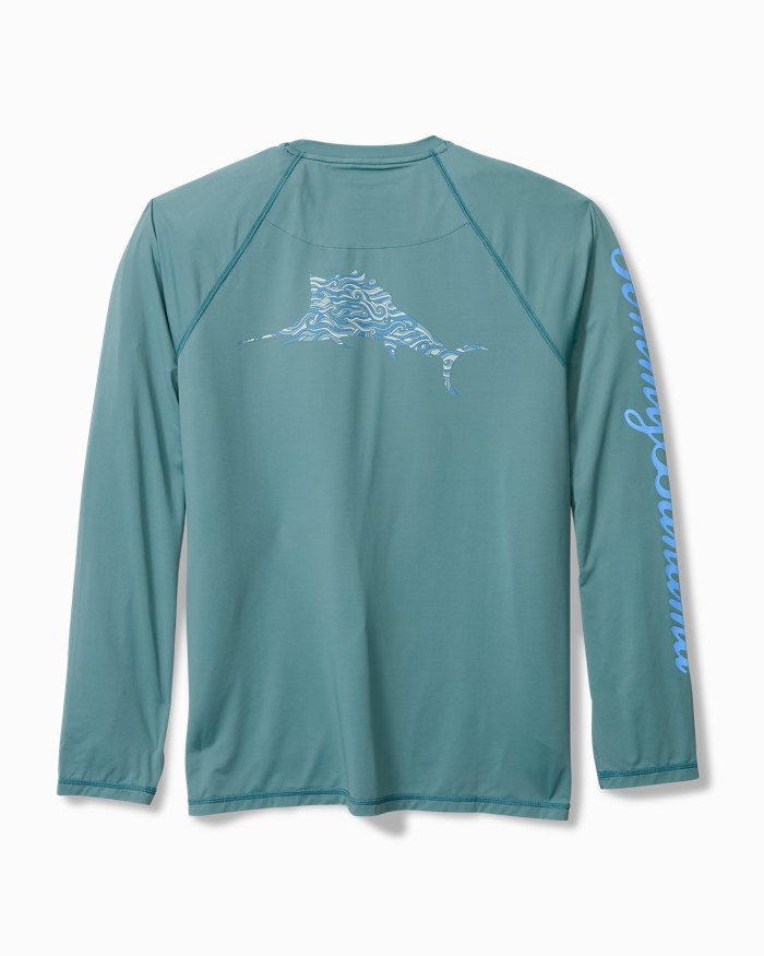 Big & Tall Chill Time Surf IslandZone® Rash Guard