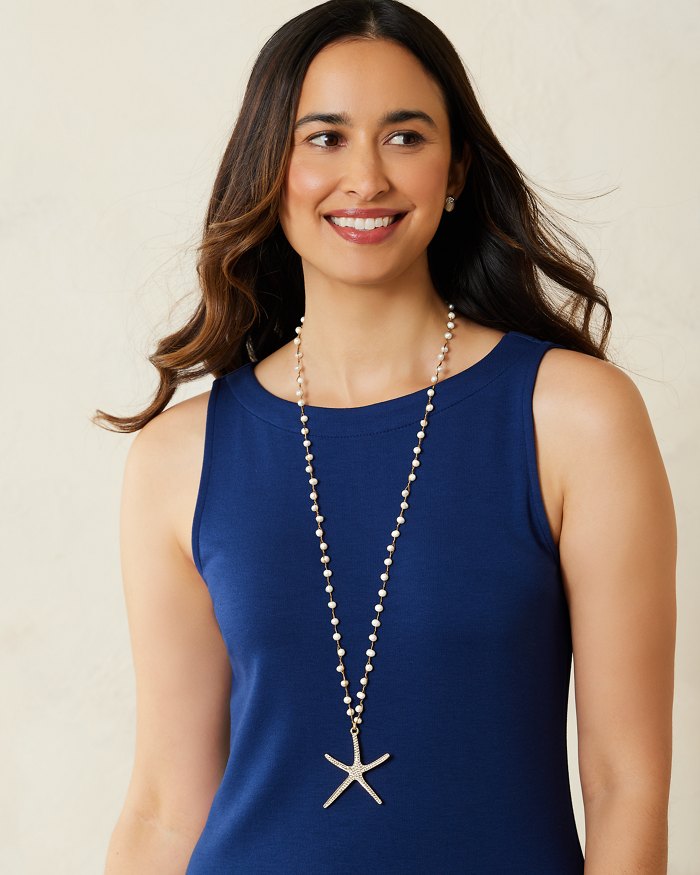 Island Essence Starfish Pendant Necklace