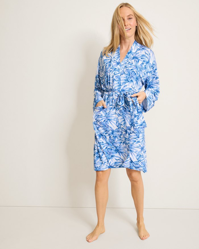 Jersey Short Printed Robe
