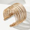 Sapphire Seas Metal Cuff Bracelet