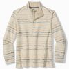 Big & Tall Minori Sands Button-Mock Sweatshirt