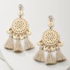 Madeira Tassel Statement Earrings