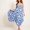 Terrazzo Tile Scarf Coverup Dress