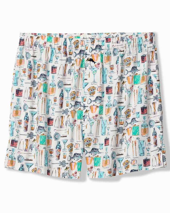 Big & Tall Woven Printed Poplin Boxers