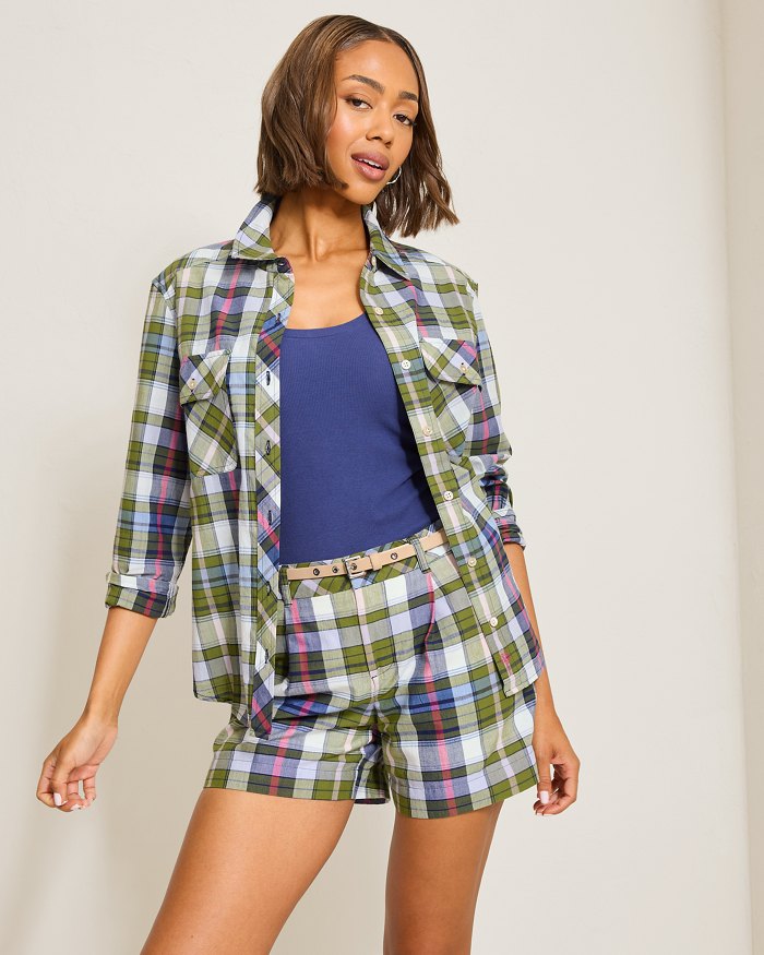 Maui Madras Long-Sleeve Shirt